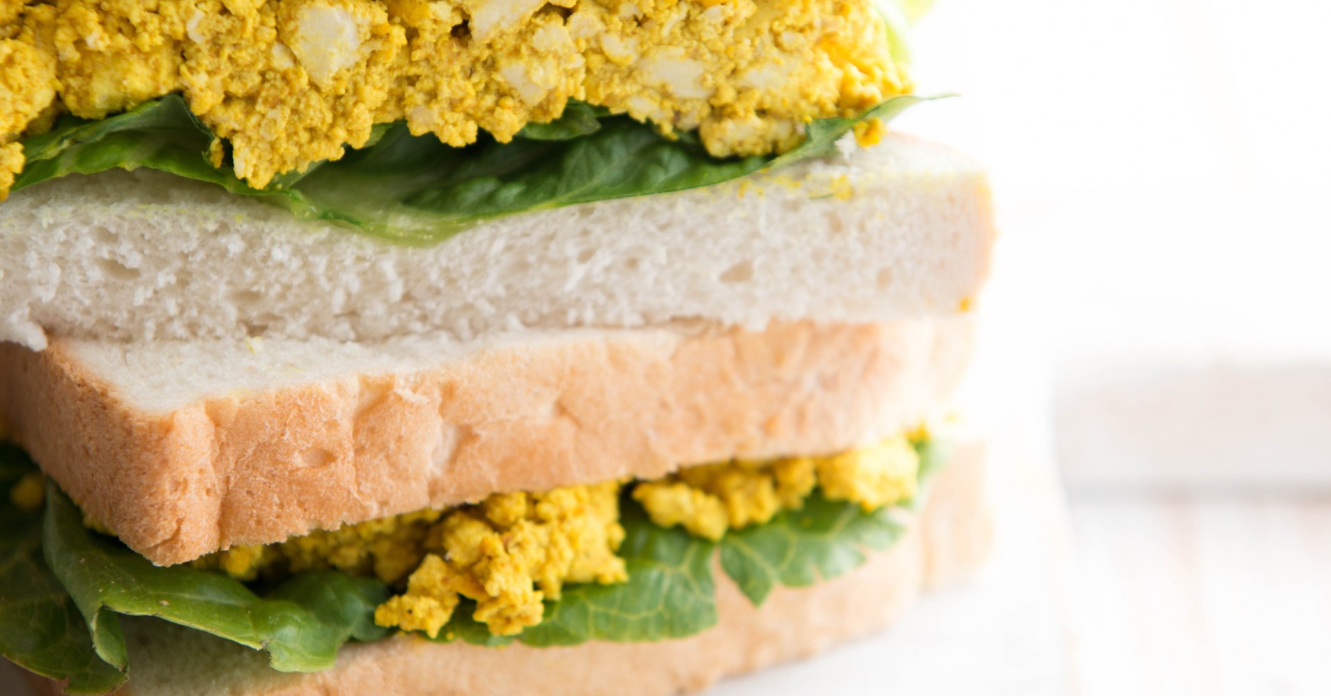 Curried Eggless Tofu Sandwiches Recipe Recipe | myfoodbook